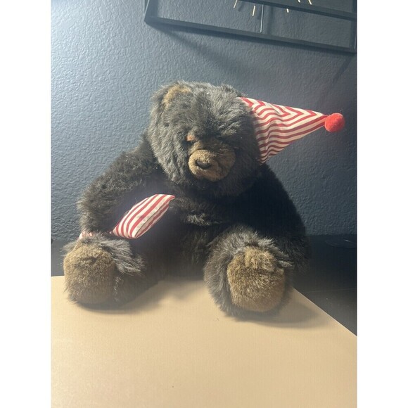 Extremely Rare The Summit Collection Plush VTG 1986 Grizzly Bear In Pajamas - Picture 1 of 7